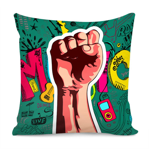 Image of Hand Pillow Cover