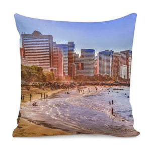 Fortaleza Beach, Brazil Pillow Cover