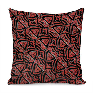 Hand Draw Tribal Print Pattern Pillow Cover