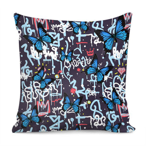 Graffiti Letters Pillow Cover