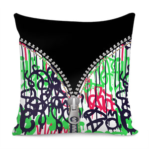 Graffiti Letters Pillow Cover