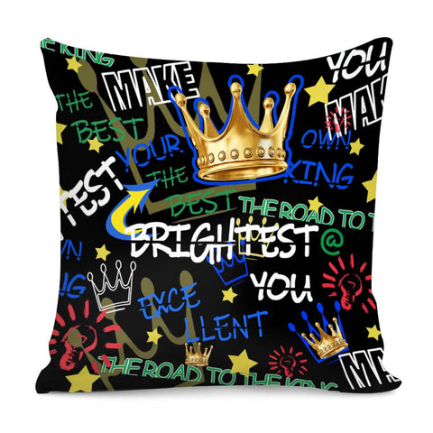 Image of Font Pillow Cover