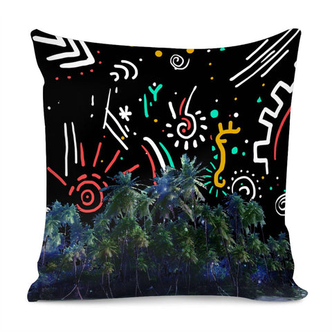 Image of Tropical Island Pillow Cover