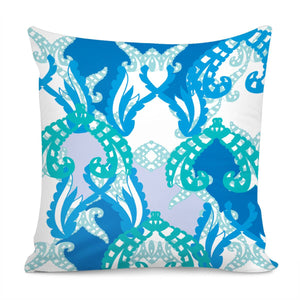 Blue Pillow Cover