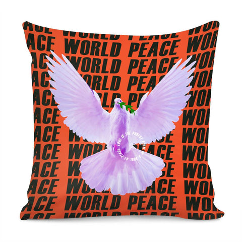 Image of Peace Dove Pillow Cover