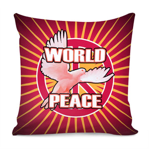 Peace Dove Pillow Cover