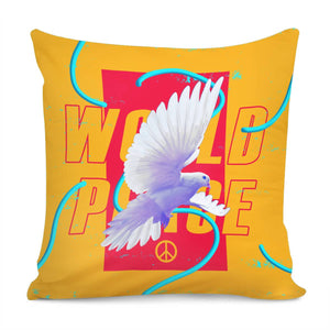 Peace Dove Pillow Cover