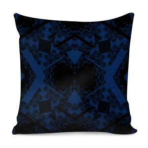 Blue Pillow Cover