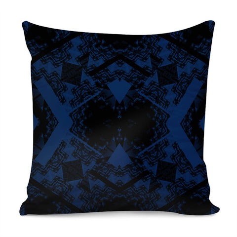 Image of Blue Pillow Cover