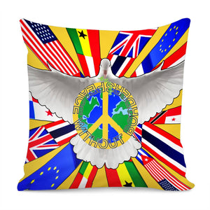 Peace Pigeon Pillow Cover