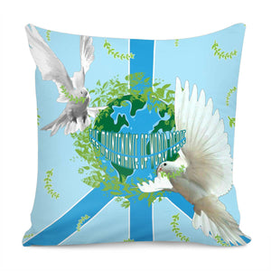 Peace Pigeon Pillow Cover