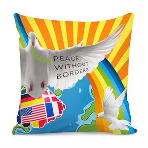 Peace Pigeon Pillow Cover