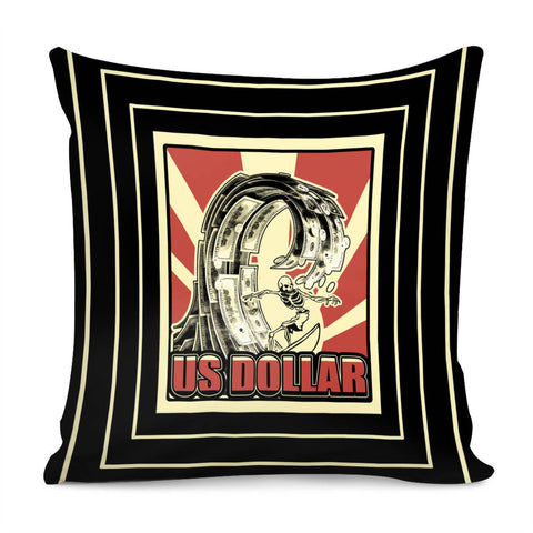 Image of Dollars Pillow Cover