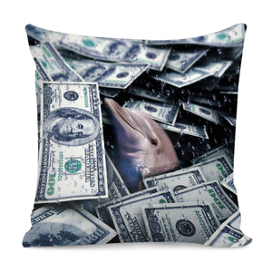 Dollars Pillow Cover