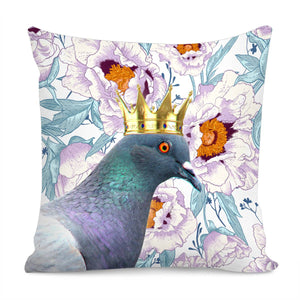 Pigeons Pillow Cover