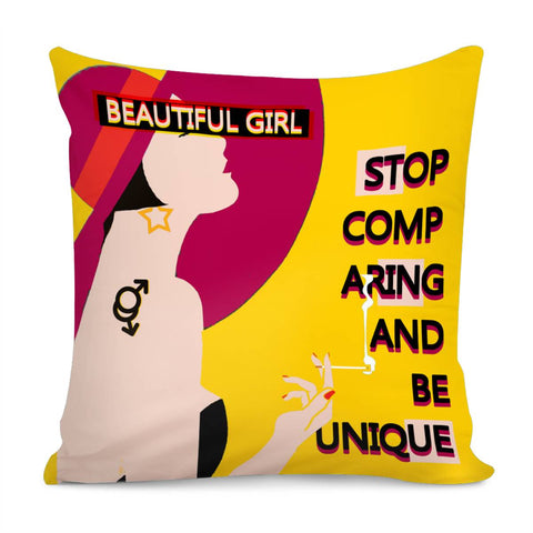 Image of Feminist Pillow Cover