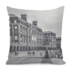 Plaza Del Milenio, Mar Del Plata – Argentina Pillow Cover