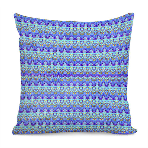 Image of Colorful Asian Style Pattern Pillow Cover