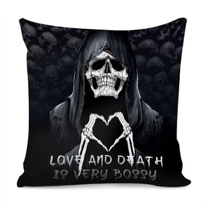 Skull Pillow Cover