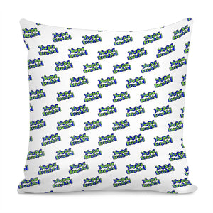 Inspirational Text Motif Pattern Pillow Cover