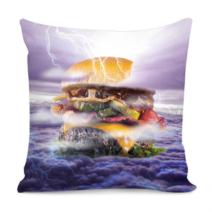 Burger Pillow Cover