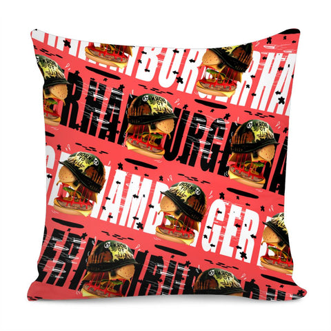 Image of Burger Pillow Cover