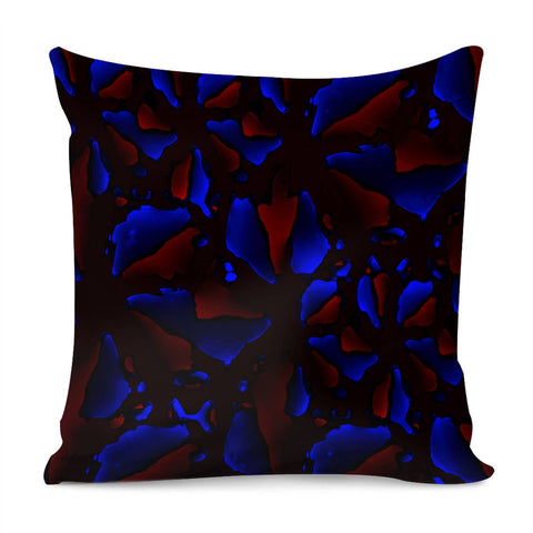 Image of Dark Modern Abstract Print Pillow Cover