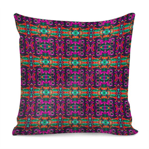 African Style Colorful Print Pillow Cover