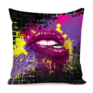 Lips Pillow Cover