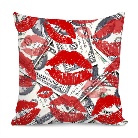 Image of Lips Pillow Cover