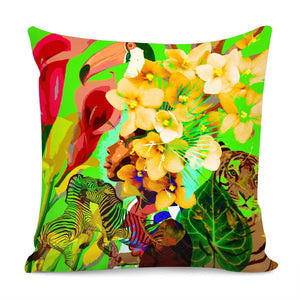 Princess Of The Jungle Pillow Cover