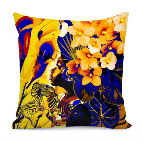 Image of Princess Of The Jungle 2 Pillow Cover