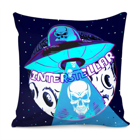 Image of Skull Pillow Cover