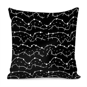 Irregular Lines Texture Pattern Pillow Cover