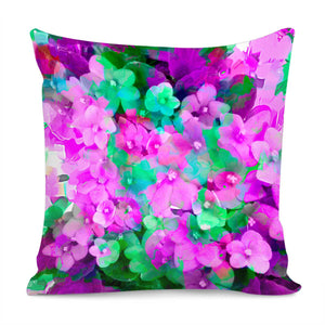 Pretty Violets Pillow Cover