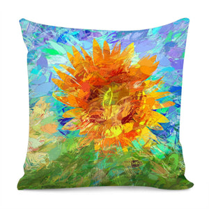 Sunflower Pillow Cover