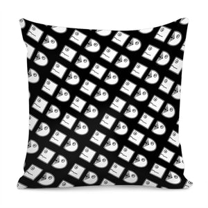 Chasing Funny Cartoon Pattern Pillow Cover