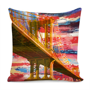 Golden Gate Bridge Pillow Cover