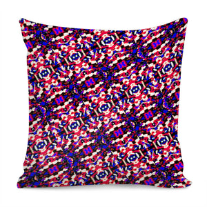 Colorful Vivid Ethnic Geo Print Pillow Cover