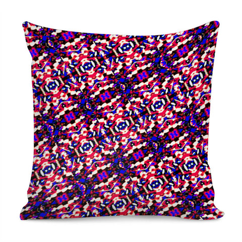 Image of Colorful Vivid Ethnic Geo Print Pillow Cover