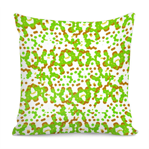 Image of Modern Colorful Abstract Print Pillow Cover