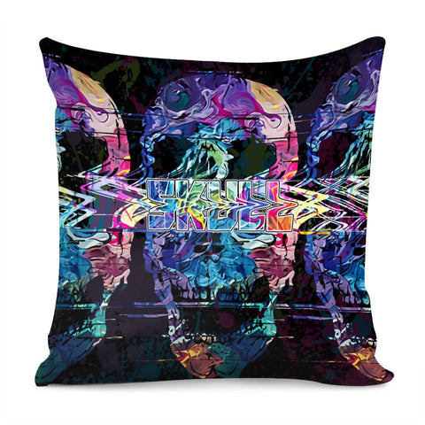 Image of Skull Pillow Cover