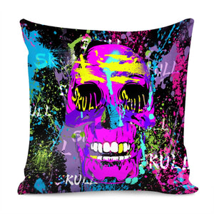 Skull Pillow Cover