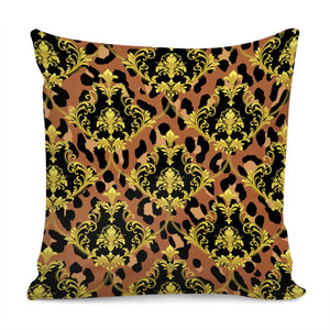 Baroque Print Pillow Cover