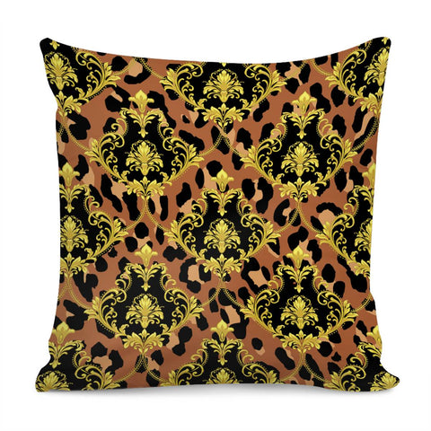 Image of Baroque Print Pillow Cover