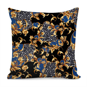 Baroque Print Pillow Cover