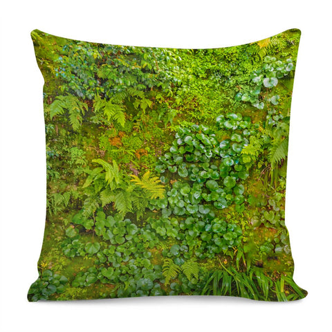 Image of Tropical Nature Print Pillow Cover