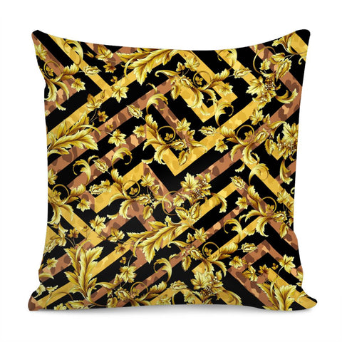 Image of Baroque Print Pillow Cover