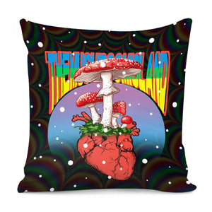 Mushroom Pillow Cover