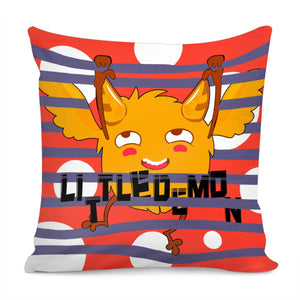 Little Demon Pillow Cover